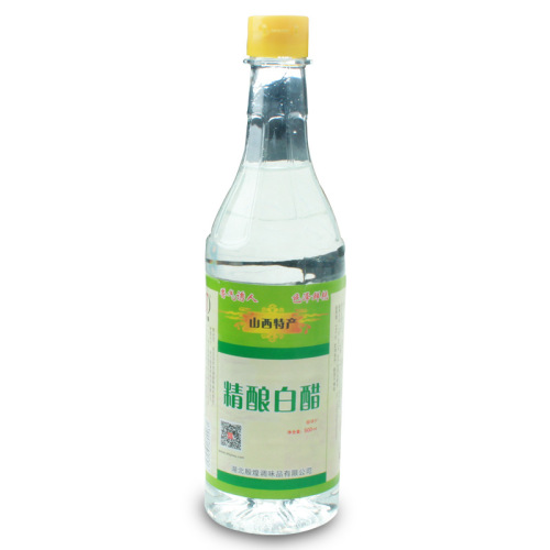 Brewed White Vinegar 500ml Cooking Seasoning for Stir-frying, Salad Dressing, Dipping Sauce, Pickling Sichuan Pickles, Home Use Edible Vinegar