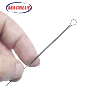 DIY Luya composite rotating sequin steel wire 70mm/80mm manual DIY transformation metal steel wire fishing accessories