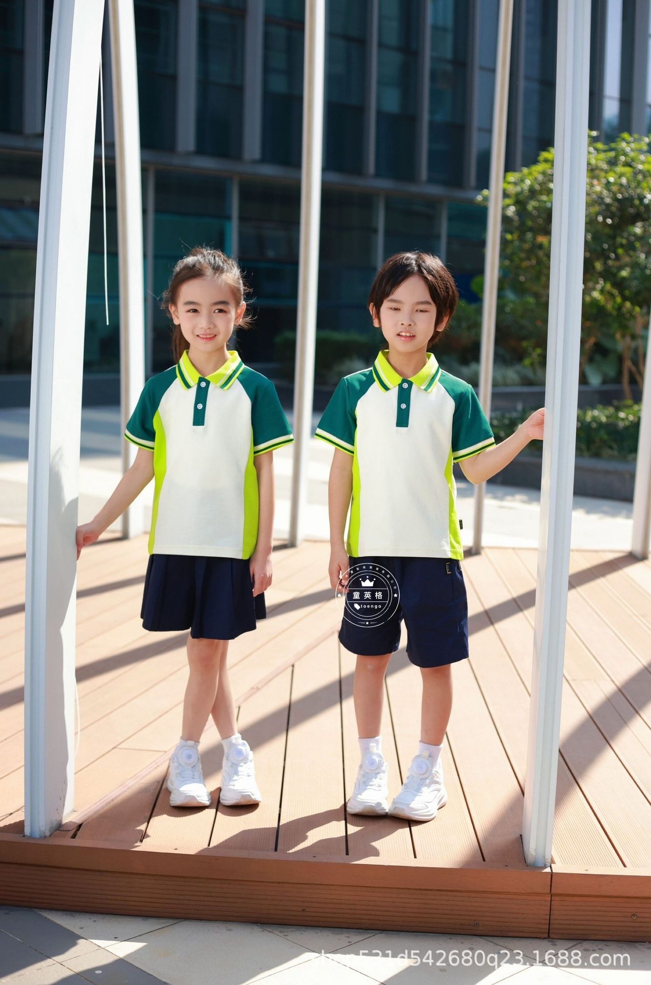 TX2505 아동복(반팔+스커트)