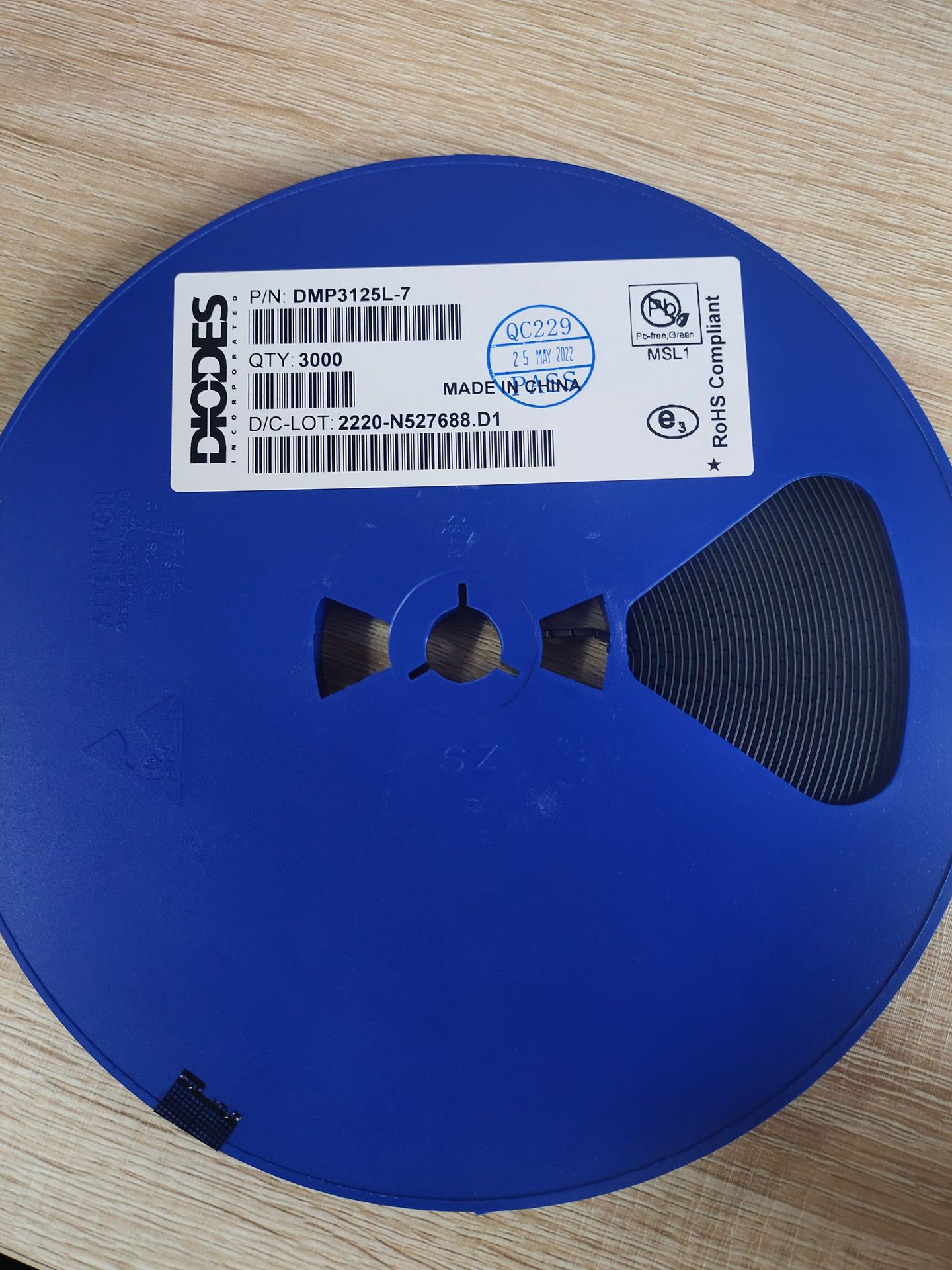 原装正品现货 DMP3125L-7 P-MOS管 30V SOT23 询价为准