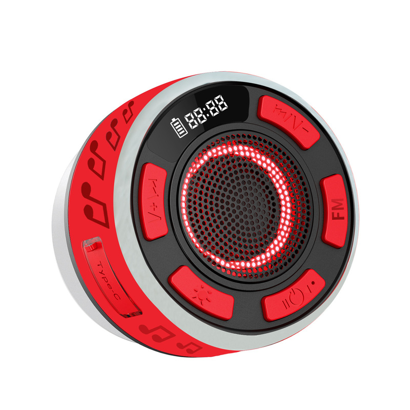 【メーカー在庫あり】Bluetooth スピーカー 浴室用 防水 クロスボーダー 大型吸盤 ミニ ワイヤレス 家庭用 屋外 ポータブル|undefined