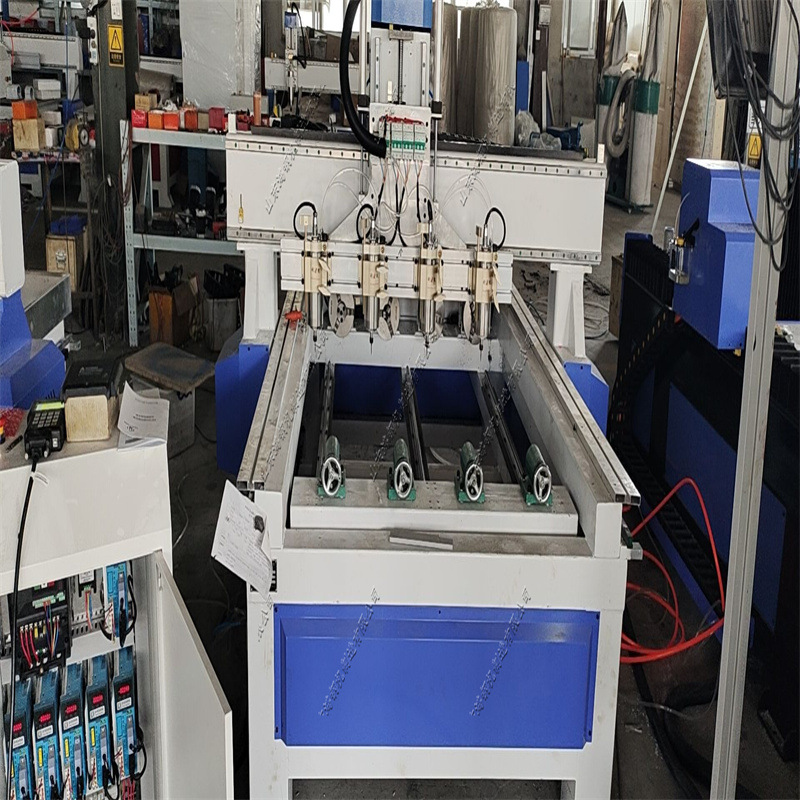 非金属雕刻机 木制工艺品家具装饰加工设备 木材玻璃四头圆雕X20