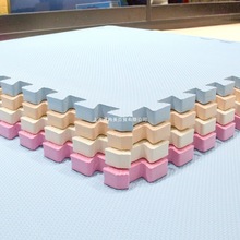 十字紋馬卡龍泡沫地墊*.幼兒園游樂場早教拼圖拼接墊其他現代簡約