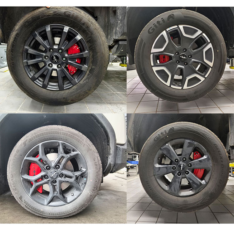 Suitable for Fang Cheng Bao Titanium 7 Brake Caliper Cover, Leopard 5 Aluminum Alloy Decoration, Titanium 3 Wheel Hub Modification and Color Change, Byd