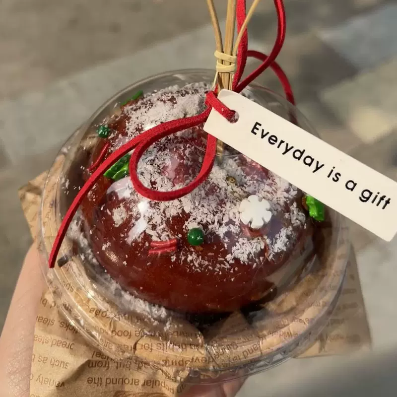 网红爆款圣诞节糖葫芦糖苹果专业打包盒一次性可降解环保食品级