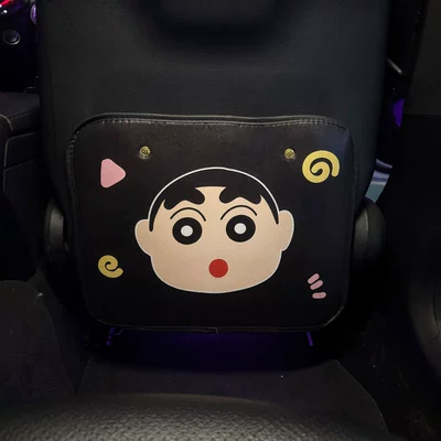Cartoon Xiaoxin Anti-Kick Pad Universal Rear Seat Back Anti-Dirty Protective Pad Car Rear Seat Protective Pad Anti-Wear Pad (Chair back anti-kick pad) - cartoon-shin-chan-short-anti-kick-pad-1-piece