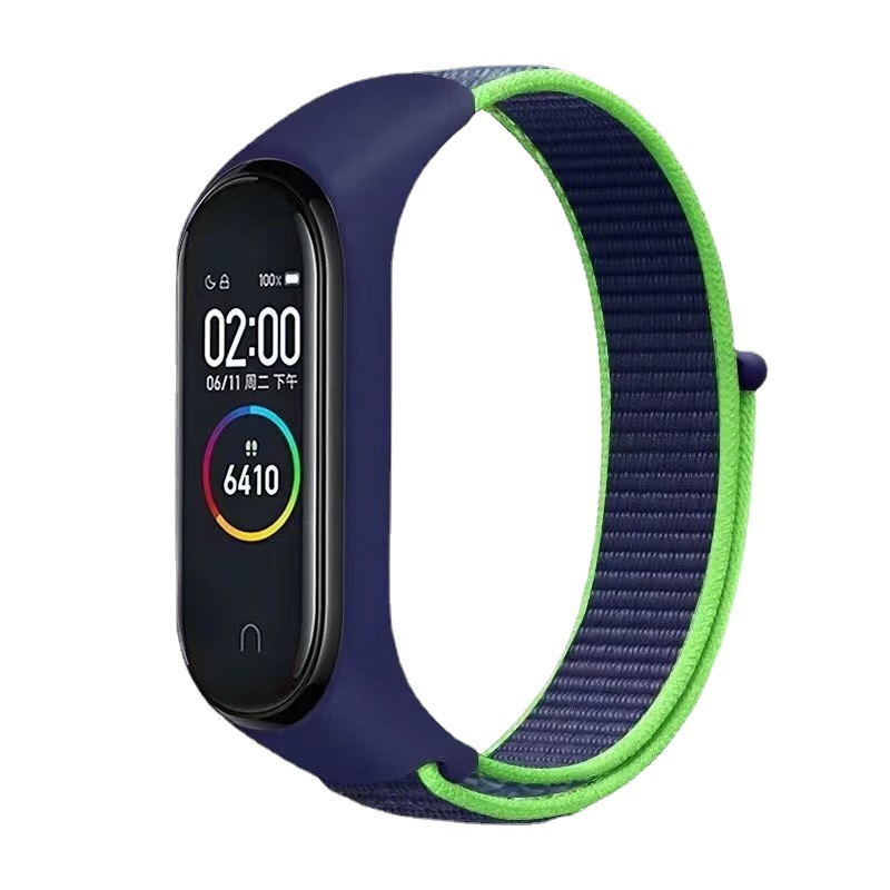 Adecuado para mi pulsera 76543 correa de bucle de nylon pulsera mi pulsera 7 pulsera xiaomi band7