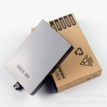 [Совместимо с XBOX360slim новым корпусом для жесткого диска, черный и прозрачный синий корпус для жесткого диска]