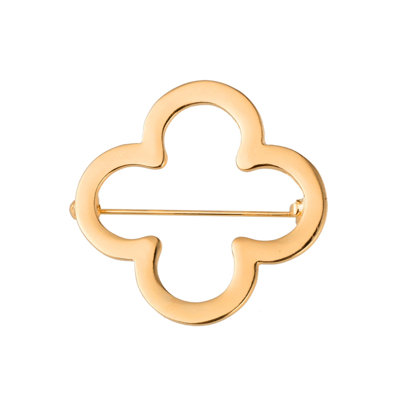 네 면에 황금 꽃