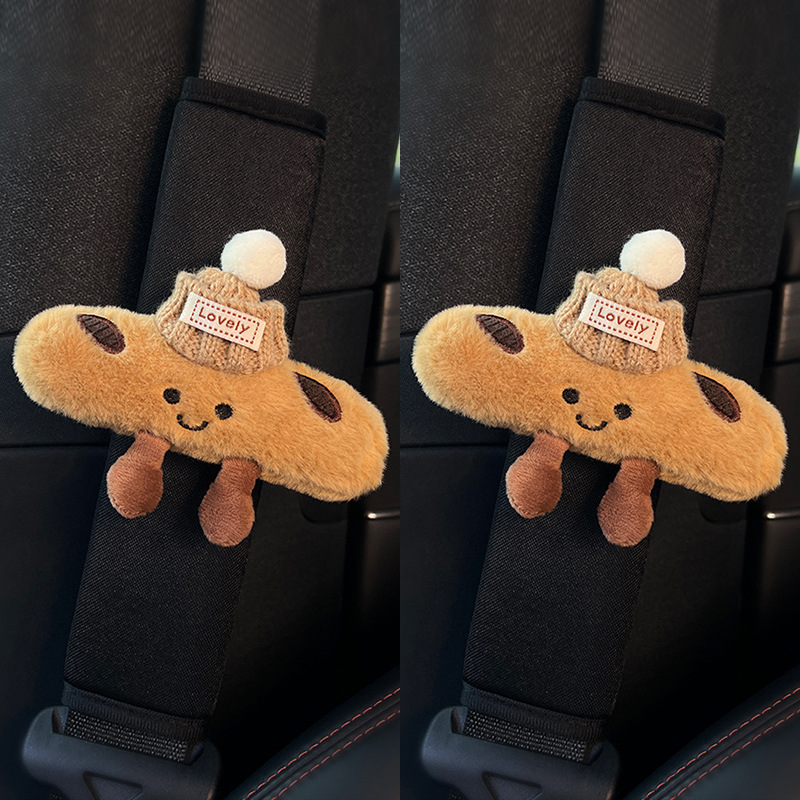 Protector de Hombro para Cinturón de Seguridad de Poliéster Anti-Estrangulamiento para Coche image 12