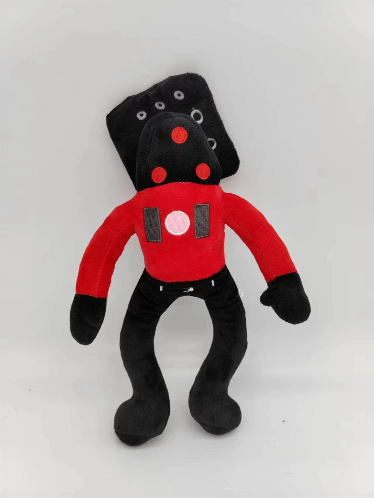 Cross-border hot new skibidi toilet Plush Tool man spoof muñeca de peluche