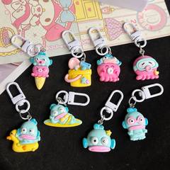 漢トンの醜い魚のキーホルダーins甘い少女の心の親友カップルのプレゼントのカバンのアクセサリー
