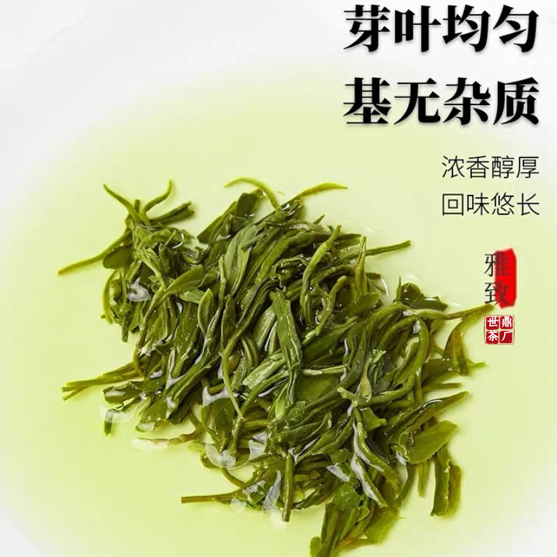云雾毛尖茶批发四川绿茶2025年新茶雪芽蒙顶毛尖茶叶礼盒散装清香