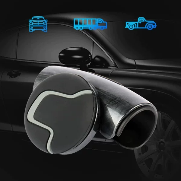 Korean Car Steering Wheel Power Ball Multi-function One-hand Turning Black Labor-saving Ball Booster Auxiliary Steering Device