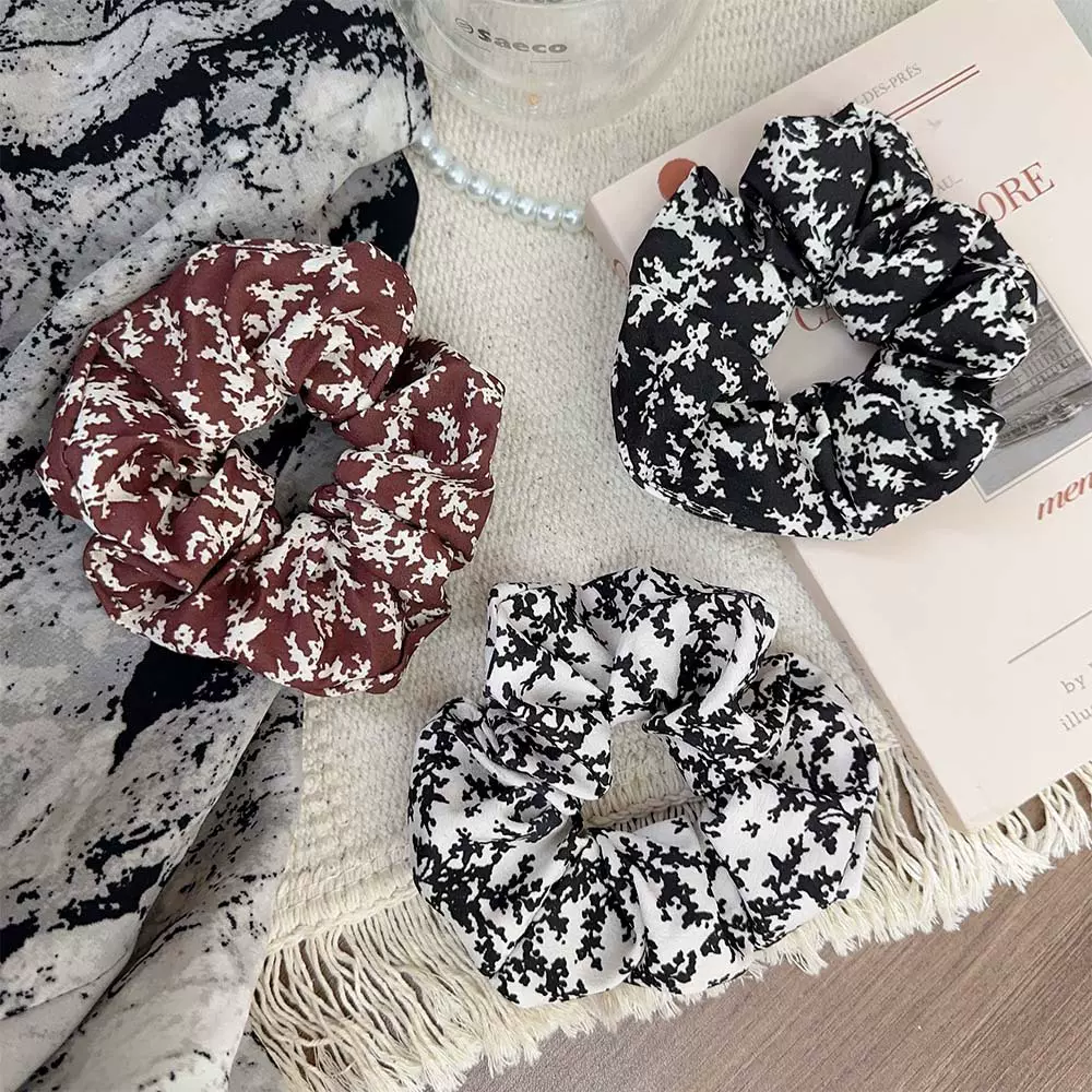 日韩百搭简约碎花大肠发圈绑头发发绳ins气质头绳皮筋弹力ins风