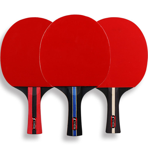Factory hot selling black Samsung table tennis racket set, 2 shots, 3 balls, horizontal shot, straight shot table tennis racket, multi-color optional