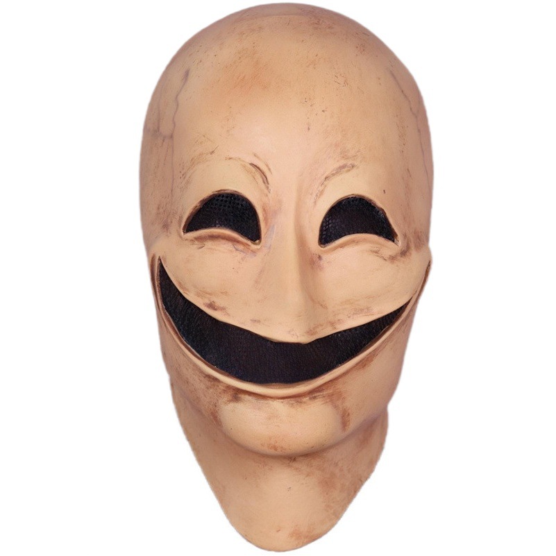 Halloween Smiley cara alienígena máscara sin rostro de los hombres tocados fiesta danza parodia accesorios máscara exorcista