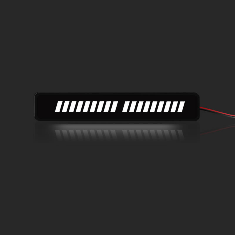 China Net Modificación del coche estándar coche luminoso LOGOTIPO personalizado apariencia decorativa barra de luz LOGOTIPO creativo luz corriente diurna sin pérdidas LED image 3
