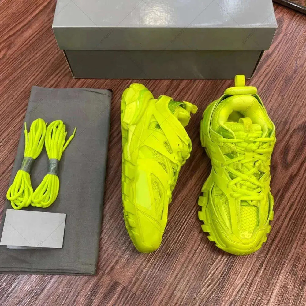 Balenciaga Track Low Fluorescent Yellow
