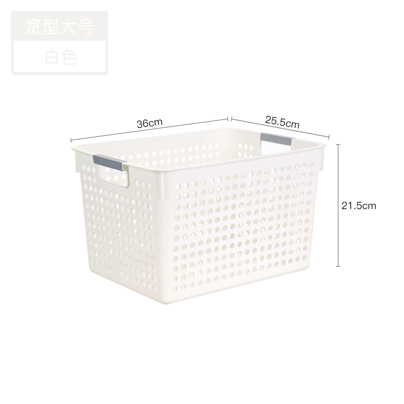 Storage basket, handheld storage system, table storage box, increased thickness
