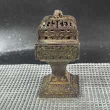 仿古青铜器汉代博山炉凤鸟熏炉汉婚影视道具古典工艺品貔貅香薰炉