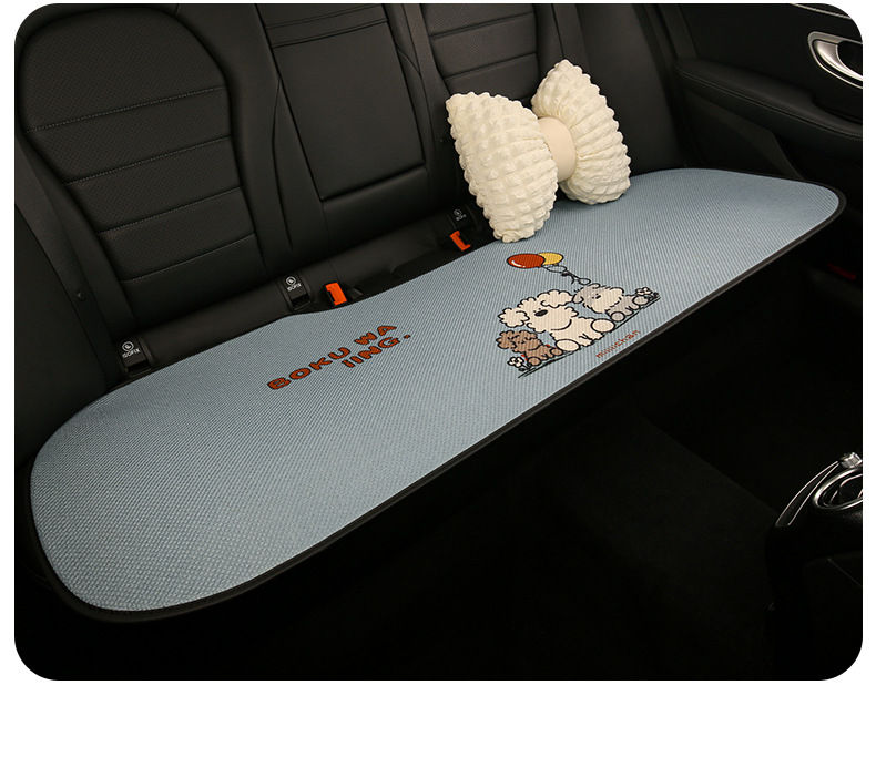 26 Types of Car Seat Cushions, Suitable for All Seasons, Cute Cartoon Design, Breathable and Comfortable for Women