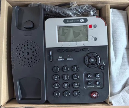 阿尔卡特阿尔卡特朗讯8001 SIP桌面IP电话机 USB接口 RJ11耳机 全