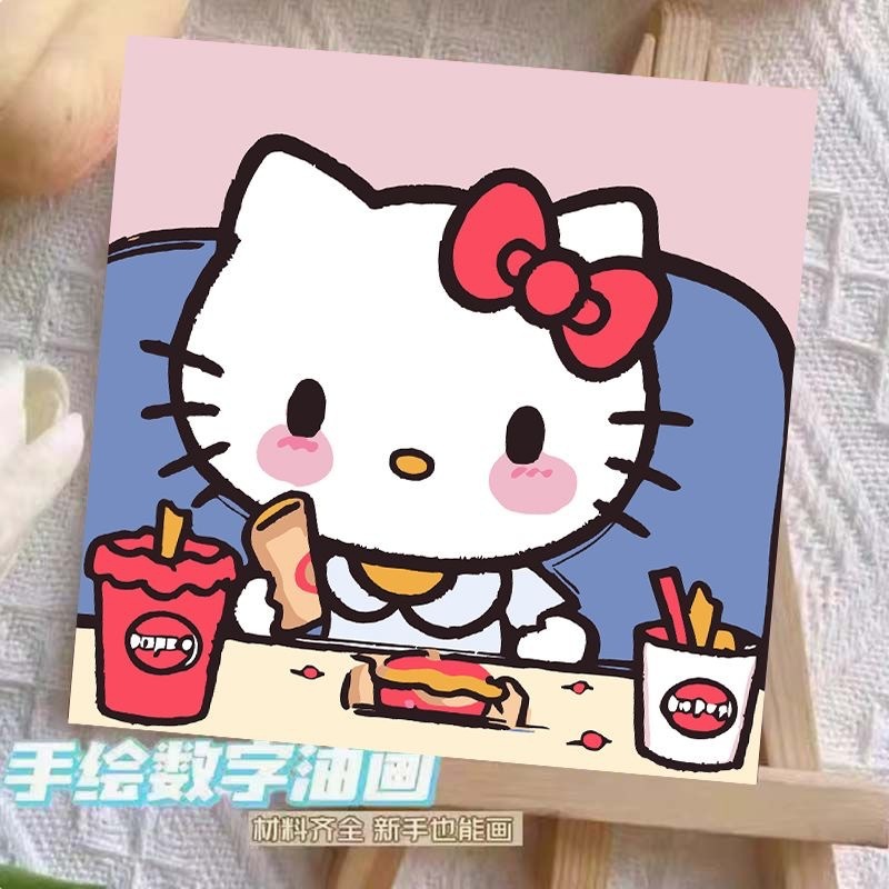 宮崎駿デジタル油絵DIY手描きぬりえ夏目友人帳ポニョ二次元アクリル画インスタ風|undefined