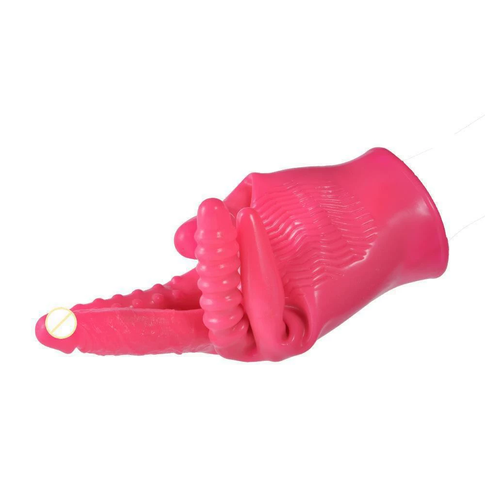 Magic gloves, toy for adults, vibration, upgraded version