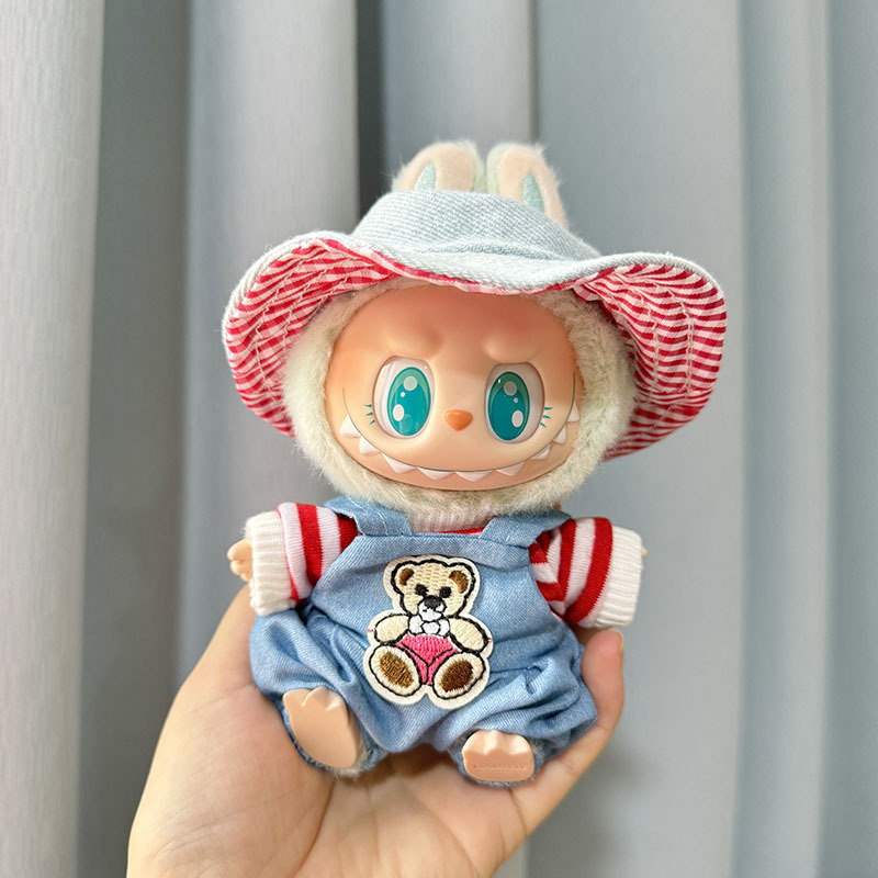 服のみ】第二世代ブラインドボックス ラブブ服 エポキシ樹脂製顔飾り ラブブ シットシットパーティーシリーズ ベビー服 可愛い|undefined