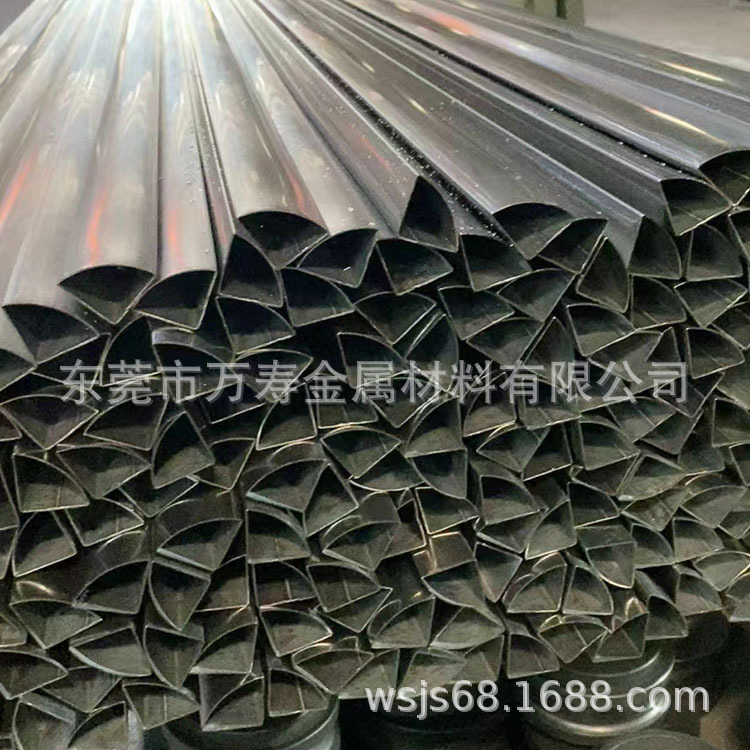 中山45*45*60扇形管家具管薄壁铁管铁管矩形管异型管方管空心铁管