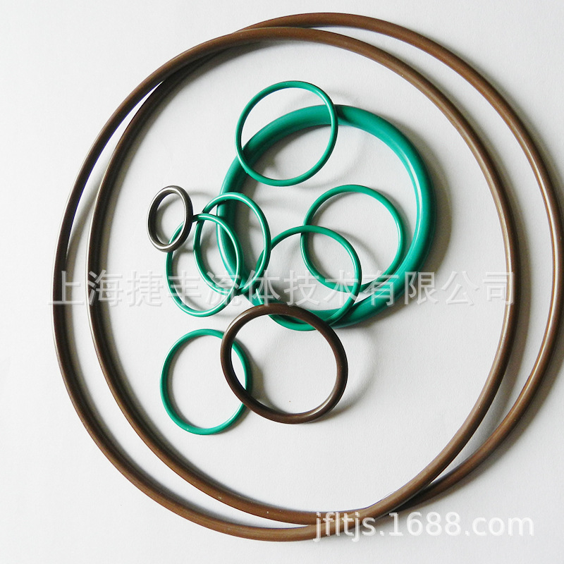 捷丰氟橡胶O型圈FKM内径3.55*线径1.8mm/50片1包GB/T3452.1-2005