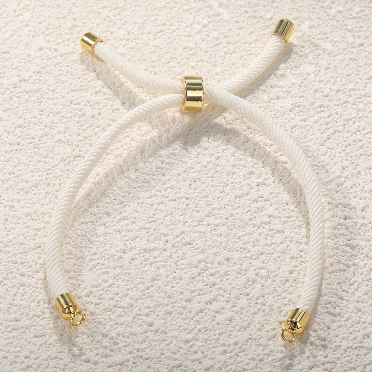 5g Weight Rope Jewelry Making Type DIY Jewelry Accessories Classification 1 Piece Quantity Milan bracelet, Copper Material Solid Color Pattern Plating Design Simple Style Style 1 Piece Milan Bracelet Copper Jewelry Accessories 4