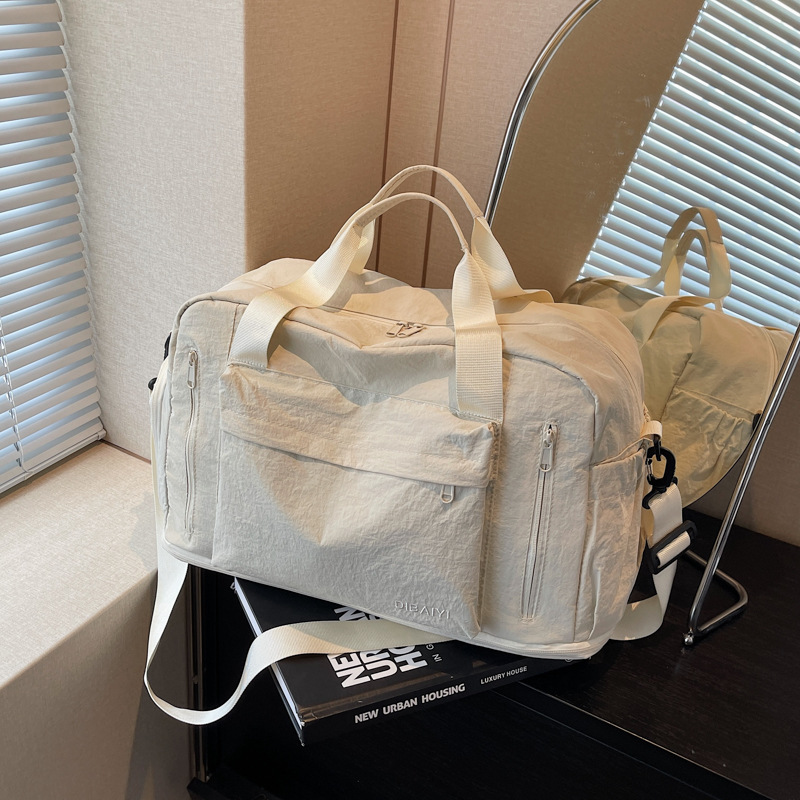 Cross-Border Casual Crossbody Tote Travel Bag Yoga Bag Large Capacity Portable Shoulder Bag Women's Versatile Swimming Short Trip