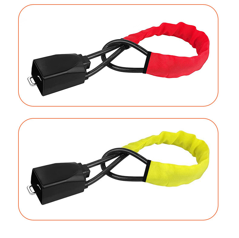 New Amazon Hot Sale Car Steering Wheel Wire Rope Lock Security Anti-theft Lock Car Anti-theft Lock Car Lock