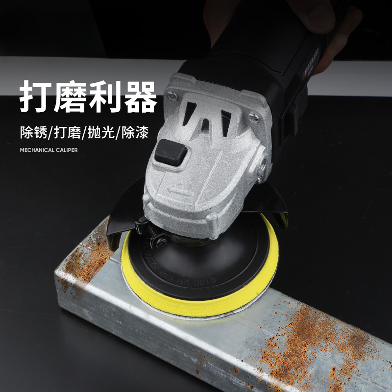 papel de lija flocado de bosque verde pulido herramientas de artefactos de pulido super madera de pared molino de ángulo perforador eléctrico placa de arena resistente al desgaste