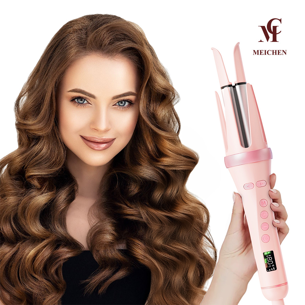 Cross-border full-automatic curling iron electric lazy curling iron does not hurt hair electric rotating large wave curling iron egg roll
