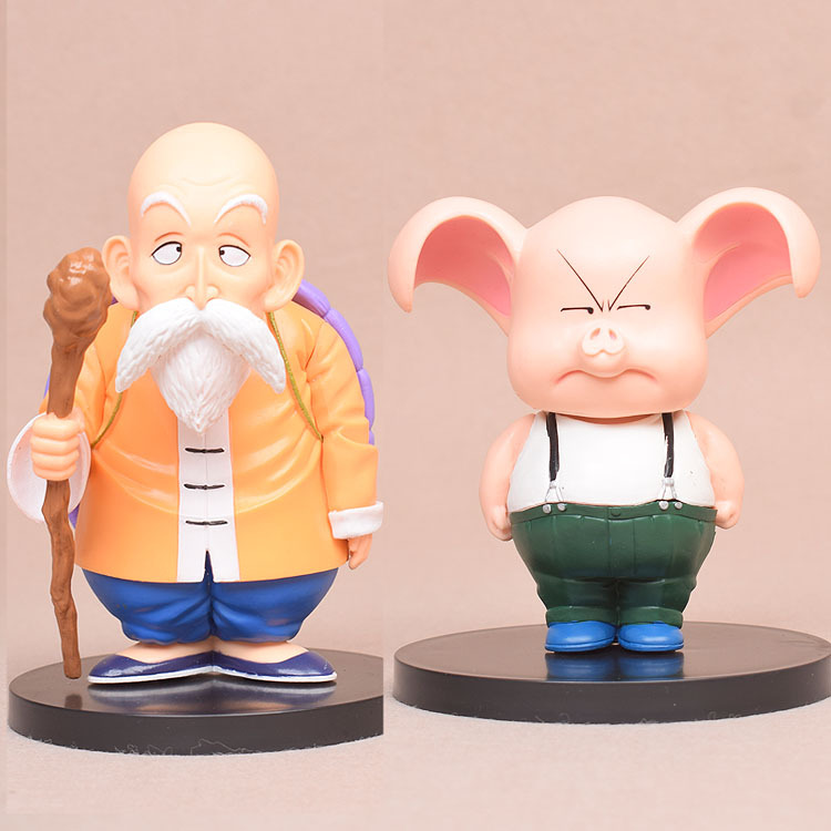 Seven Dragon Ball arroz frito dumplings cerdo oolong hecho a mano muñecas modelo de muñecas adornos juguetes muñecas regalo para niños