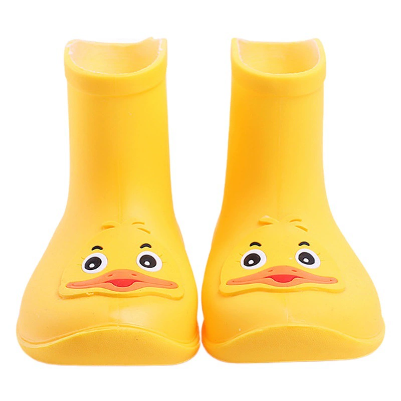 Детские сапоги от дождя, детские сапоги от дождя, мужские сапоги с рисунком желтой утки, детские сапоги для воды для девочек, плащ, милая Внешняя торговля