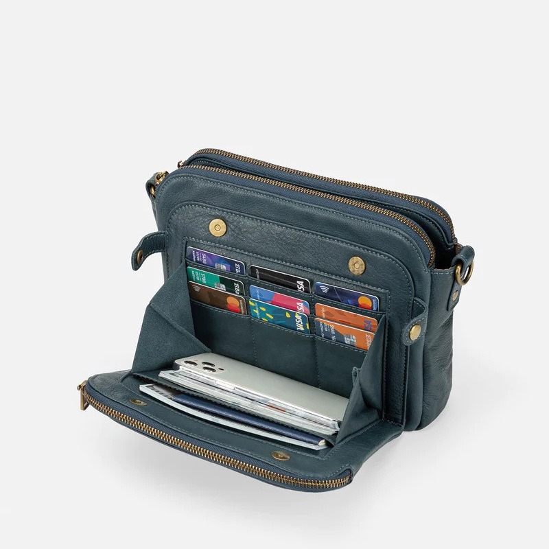 Three layer leather women's bag, new crossbody bag, fashionable shoulder bag, hand-held bag_voghion.com