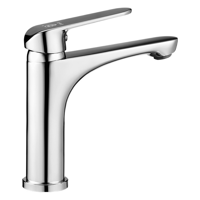 Grifo de lavabo artesanal de cobre antiguo, doble uso para agua fría y caliente, lavabo de baño doméstico, lavabo de encimera, grifo totalmente de cobre.