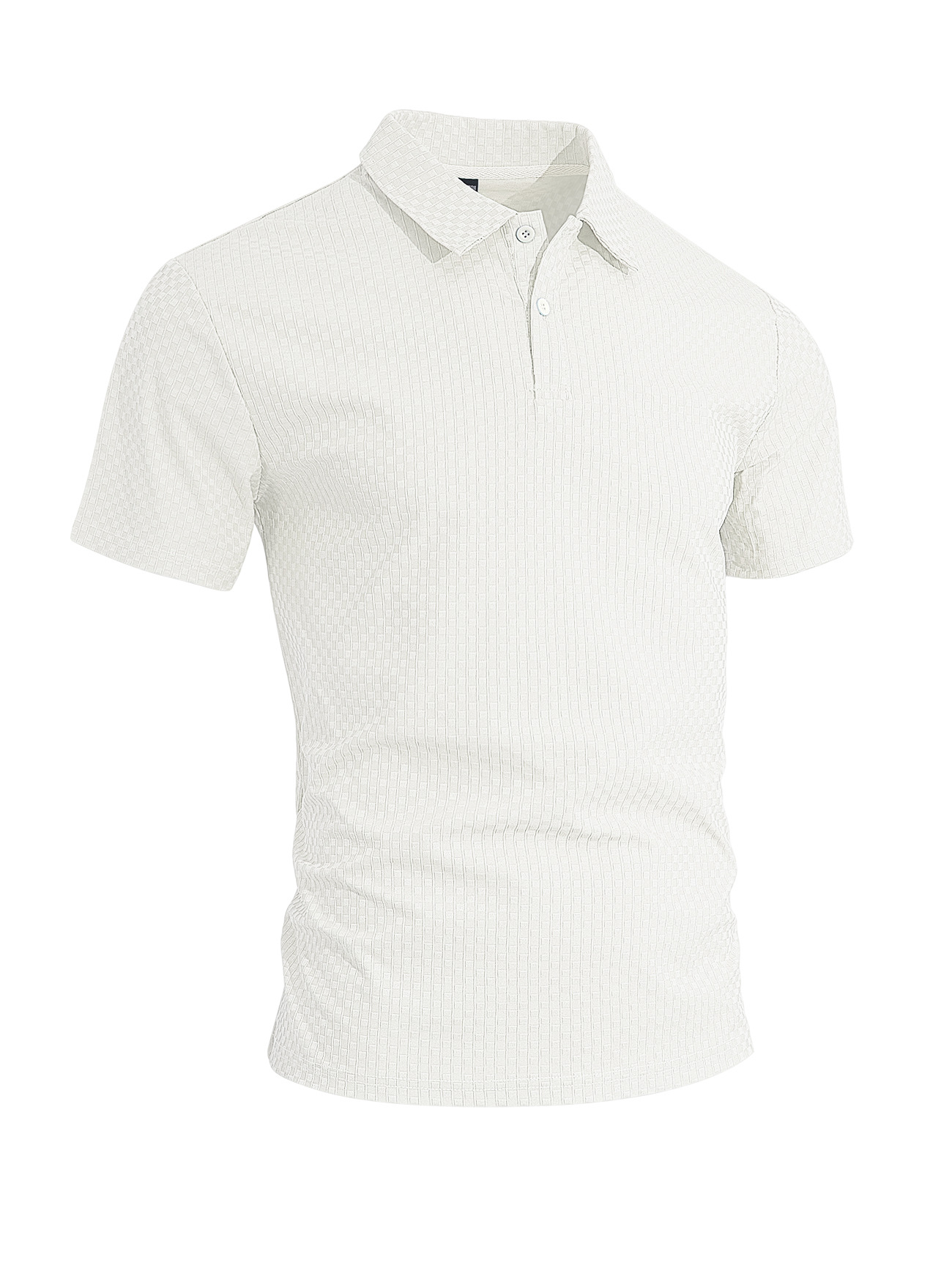 Transfronterizos Amazon verano hombre TK T-shirt de manga corta con solapa de cuadrillas de negocios casual básico versátil con solapa