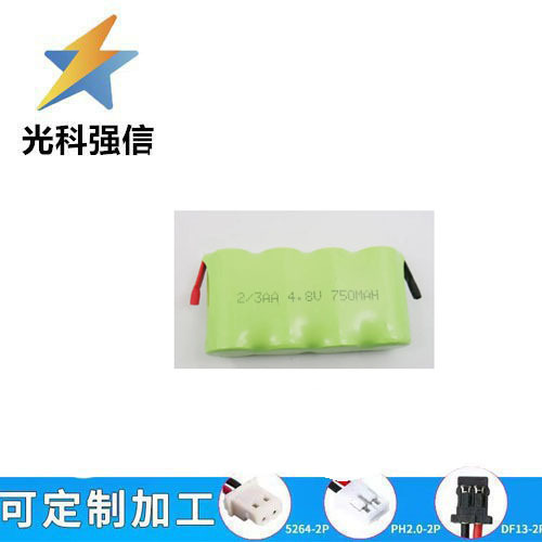 全新正品4.8V 2/3AA 750MAH电池无绳子母机待机时间长座机田字片