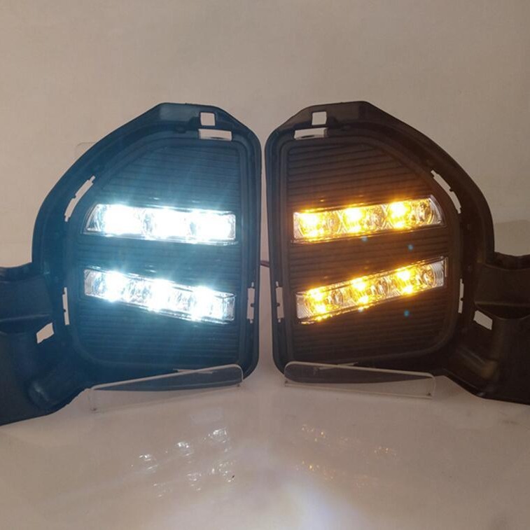 Adecuado para 14-16 Toyota león marino Luz de marcha diurna HIACE león marino LED Luz de marcha diurna modificada Luz de niebla image 3