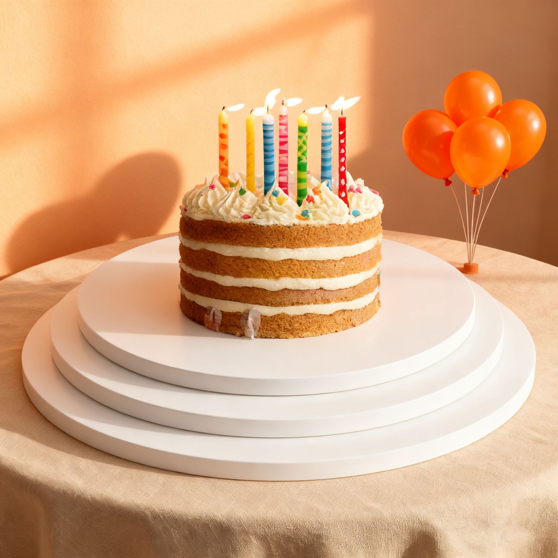 81012 pulgadas redondeadas a prueba de agua y aceite base de pastel grueso placa de pastel de cumpleaños horneado bandeja de decoración lote