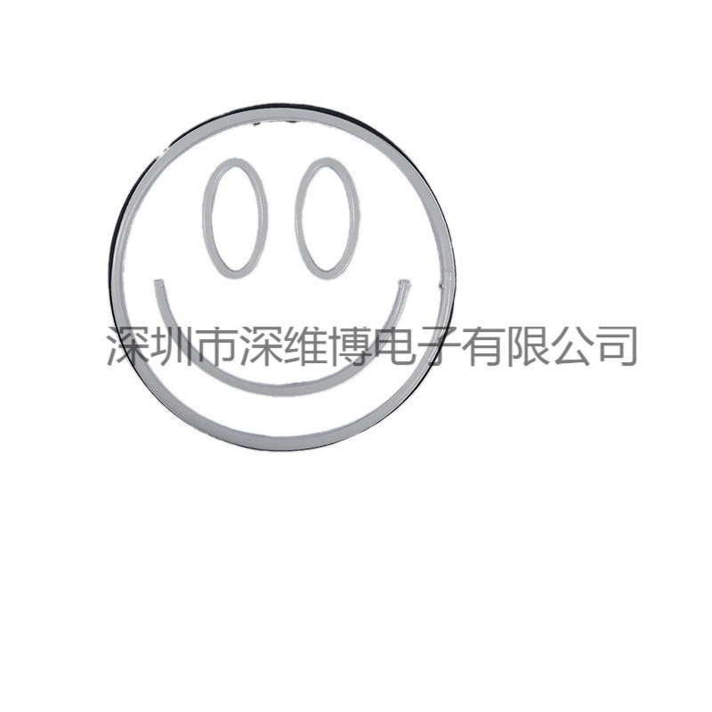 LED neon light acrylic back panel smiling face Amazon exclusive USB powered interior decoration light