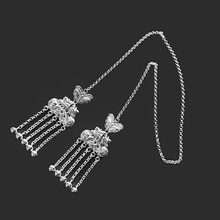 苗族侗族银饰苗银民族风项圈演出服配饰腰链 少数民族项链挂脖