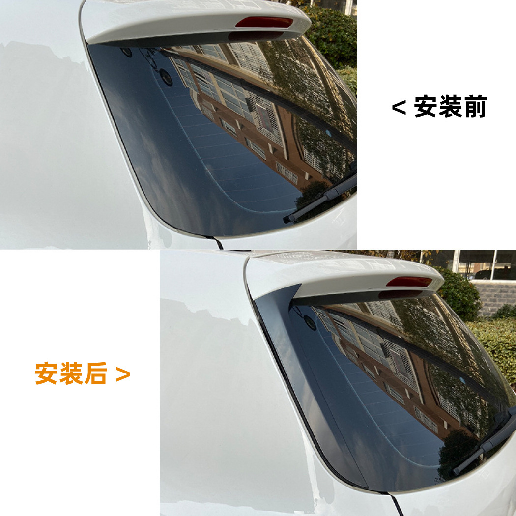 Spoiler Lateral de Ventanilla para Volkswagen Tiguan MK1 de ABS Autoadhesivo