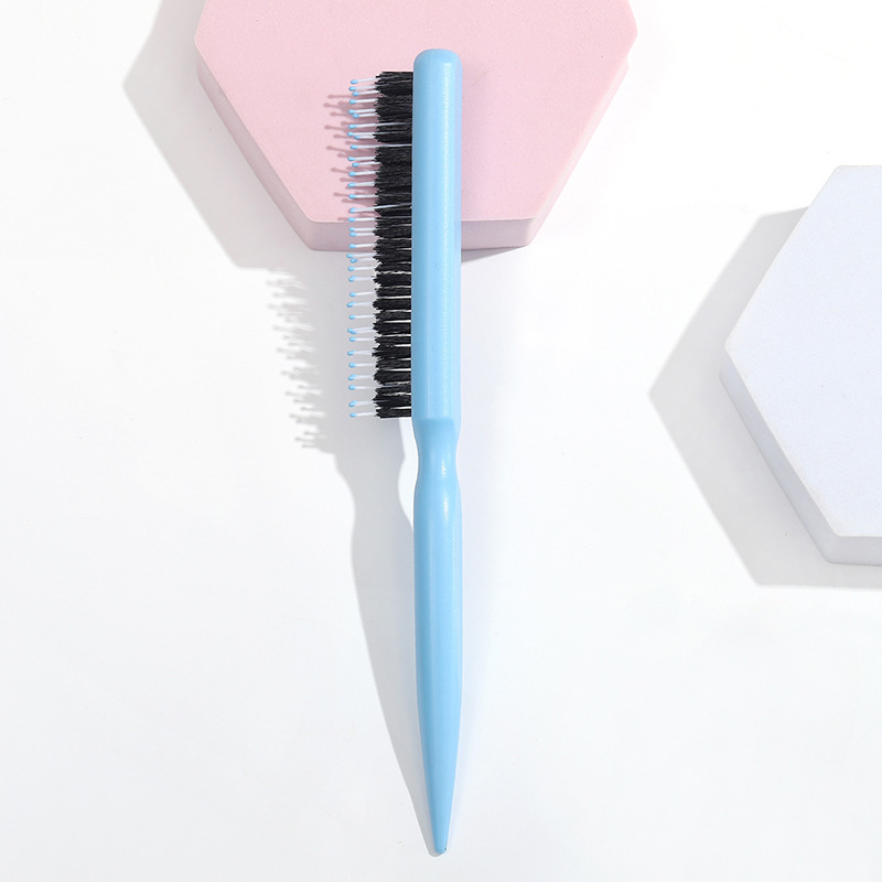 Transfronterizo nuevo peine de pelo de tres hileras esponjoso forma de cerda peine updo pelo punta cola peine de tres hileras