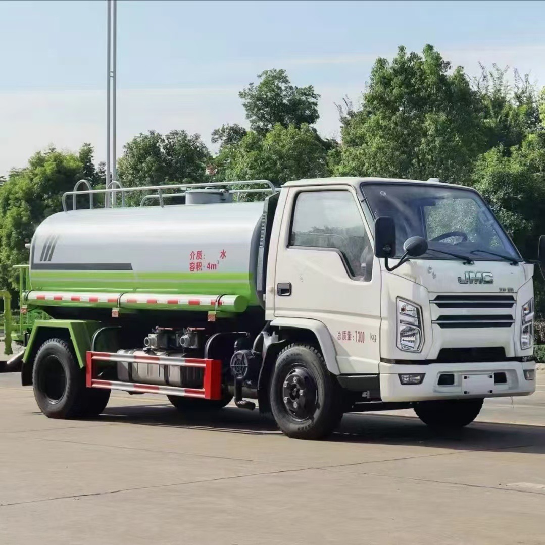 Factory Direct Supply 5-Ton Blue Plate Sprinkler Truck Multifunctional Greenery Spraying Truck 30m Fog Cannon Truck